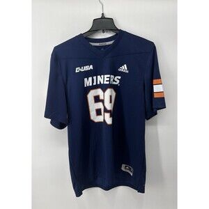 Adidas Men’s Blue Conference USA Miners Jersey #69 Lightfoot Size XL